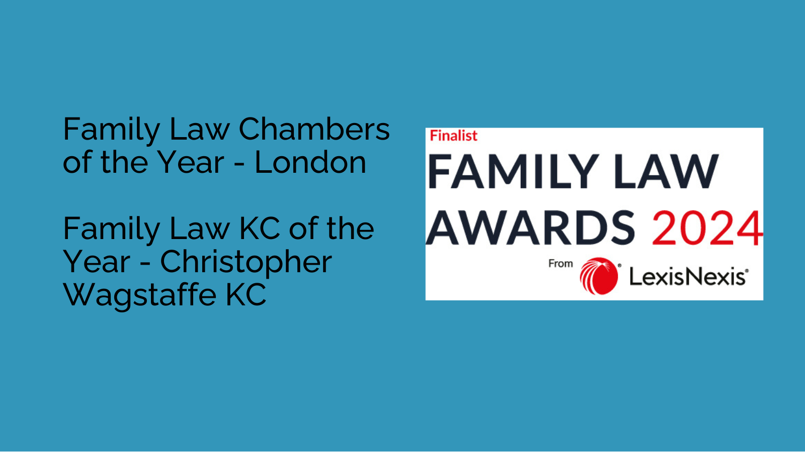 29 Bedford Row shortlisted in two categories at the Lexis Nexis Family Law Awards